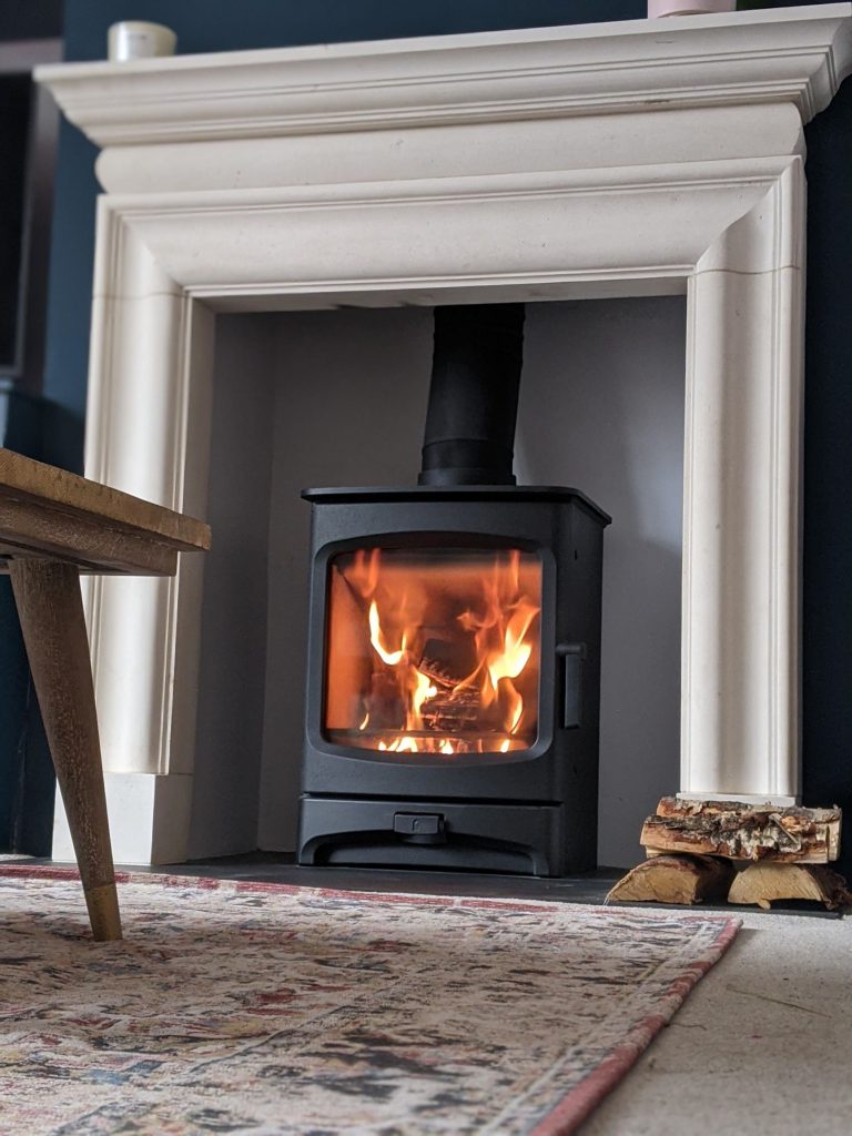 Charnwood Aire 5 wood burner in Sutton Coldfield Ebben & Yorke